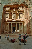 Petra - the impressive Khaznat al-Faroun known as the Treasury of the Pharaoh 